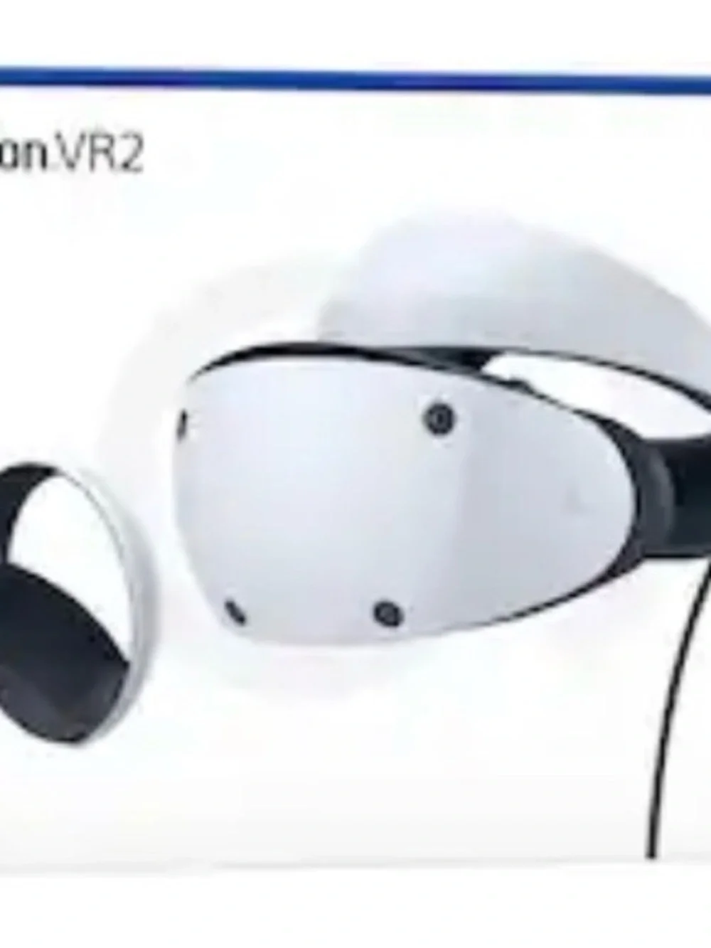 Wireless VR Headset with Dual Controllers - Black & White
